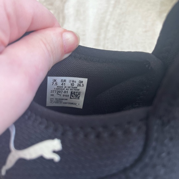 Puma Black Slip-On Sneakers - Picture 3 of 6